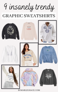 Insanely Trendy Graphic Sweatshirts