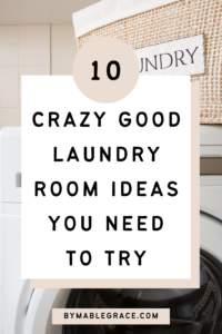 laundry room organization ideas