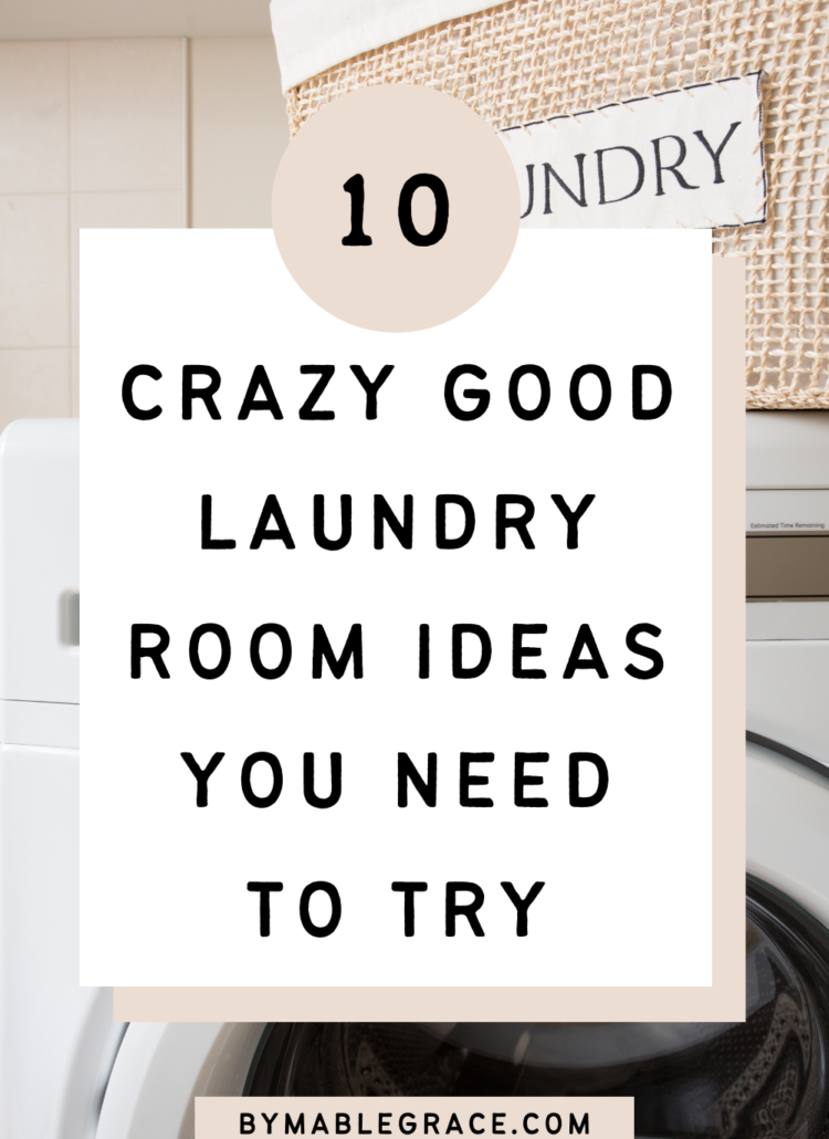 laundry room organization ideas