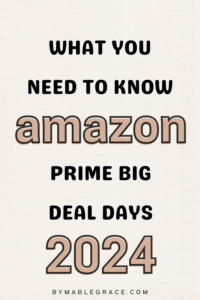 Amazon Prime Big Deal Days