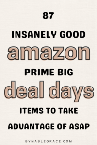 Amazon Prime Big Deal Days 2024